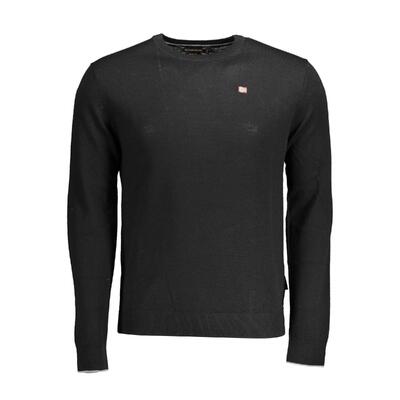 Black Warmth - Napapijri Men'S Wool Shirt