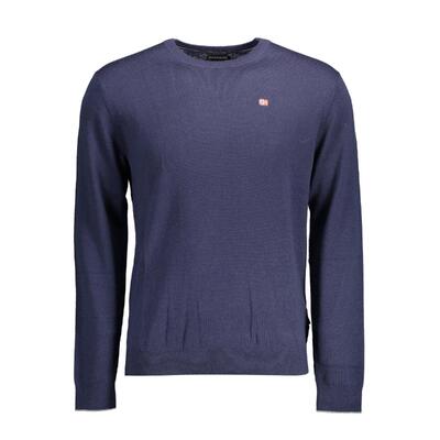 Woolen Blue - Napapijri Men'S Wool Shirt