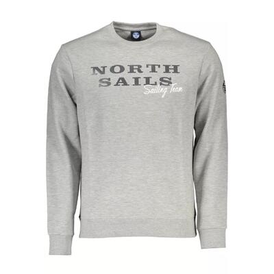 Xl Gray Cotton Sweater By North Sails