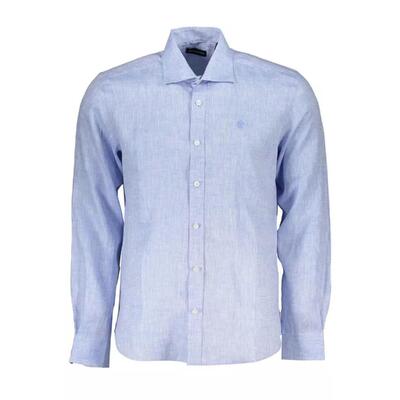 North Sails M Light Blue Linen Shirt