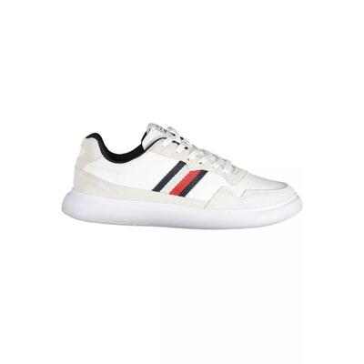 Tommy'S Essential White Sneakers - Size 43 Eu