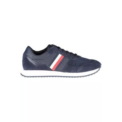 Tommy'S Blue Stride Hilfiger'S Polyester Sneaker