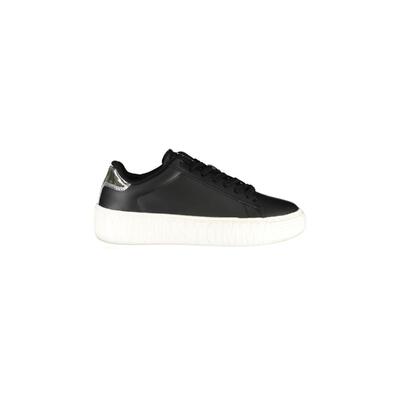 Tommy'S Black Magic Tommy Hilfiger Women'S Polyester Sneaker - 37 Eu