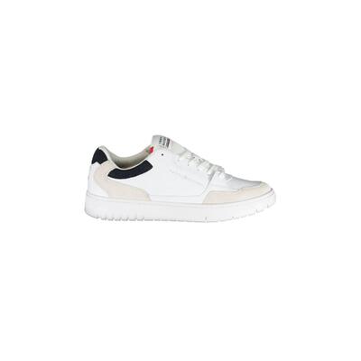 Winter White Wander Tommy Hilfiger Men'S White Polyester Sneaker - 43 Eu