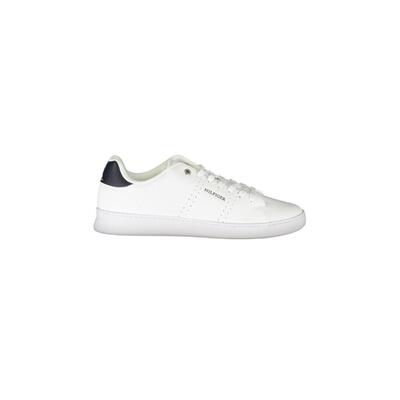 White Polyester Sneaker - Tommy (Size 40)