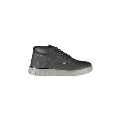 Black Polyester Sneaker - Us Polo Assn