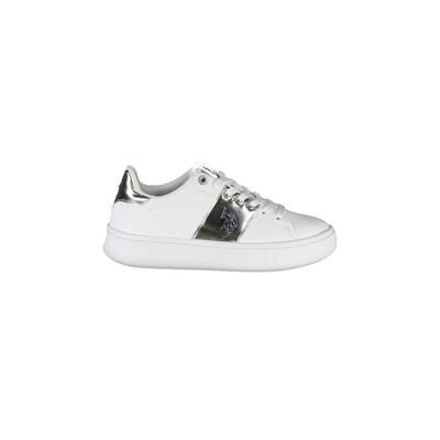 Us Polo Assn White Sneaker, Size 36