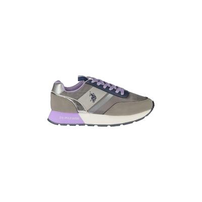 Graceful Gray Us Polo Assn Women'S Polyester Sneaker - 37 Eu