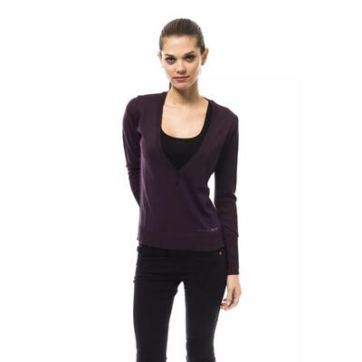 Violet Temptation Ungaro Fever Women'S Wool Sweater - 44 It