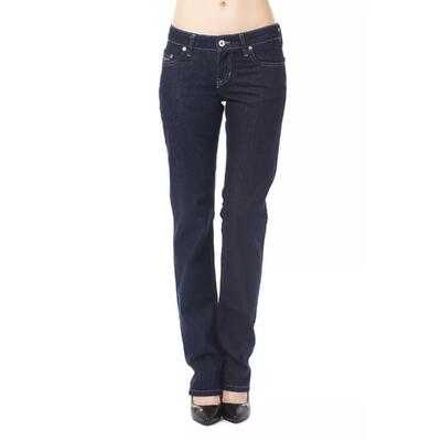 Electric Blue Ungaro Fever Women'S Blue Cotton Jeans - W30 Us