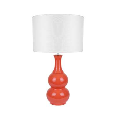 Pattery Barn Orange Table Lamp - Stylish Decor