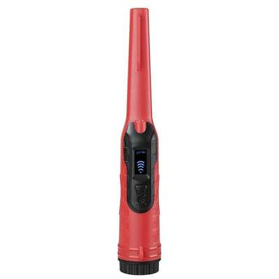 Compact Handheld Metal Detector - Red & Black