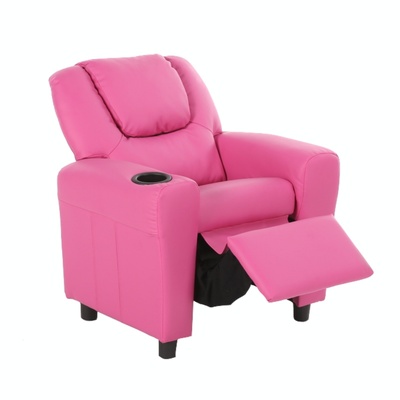 Oliver Kids Recliner Chair - Pink