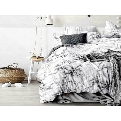 Queen Size 3pcs Modern Texture Quilt Cover Set