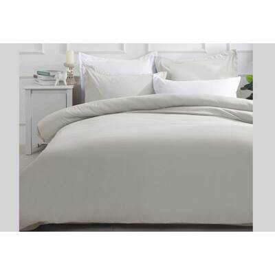 Super King Size Linen Color Quilt Cover Set (3PCS)