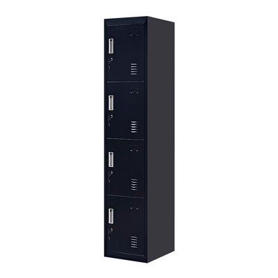 Quad-Compartment Vertical Locker Efficient Storage Solution