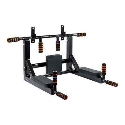 Heavy Duty Wall Mounted Power Station - Knee Raise - Pull Up - Chin Up -Dips Bar