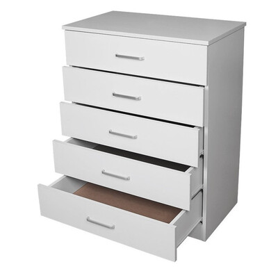 Classic Elegance Five-Drawer Chest for Organized Living