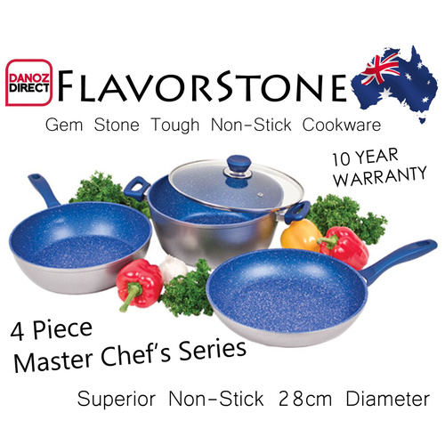 Danoz Flavorstone Master Chef Series 28cm Cookware Set 