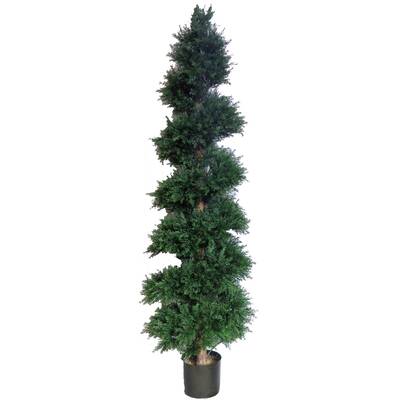 UV Resistant Cedar / Cypress Spiral Tree 1.8m