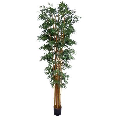 Artificial Japanese Bamboo On A Natural Trunk 2.1m