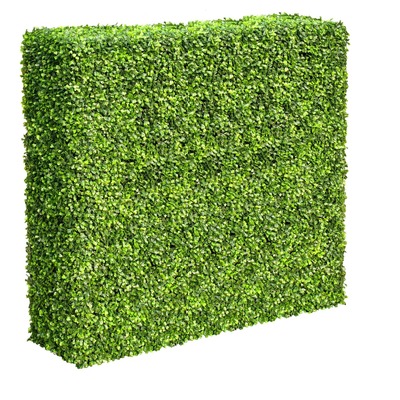 Mixed Boxwood Hedge UV Resistant 100cm Long x 100cm High