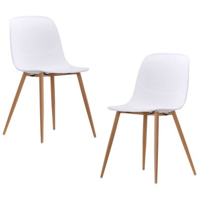 Versatile Dining Chair Set of 2-White 