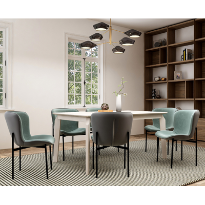 7 Piece Dining Set Combo Table and Chairs