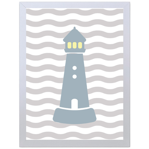 LightHouse (297 x 420mm, White Frame)