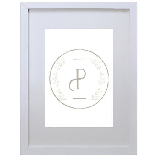 Letter P Initial (210 x 297mm, No Frame)