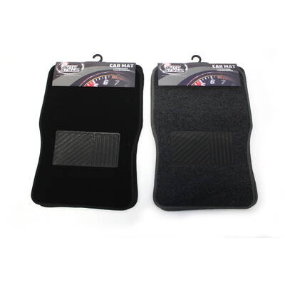 Car Mats 4pc 2 Asst Traditional