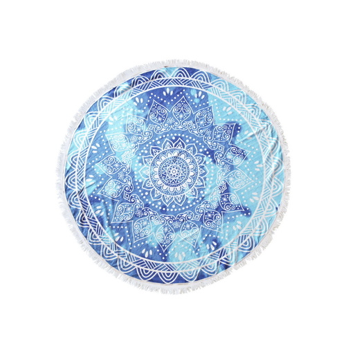 Round Beach Towel 150cm Printe Watercolour A/C He8402t