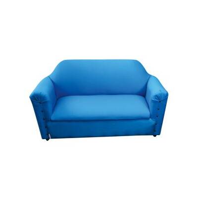 KIDEE LOUNGE DOUBLE SEATER  SKY BLUE SOFA