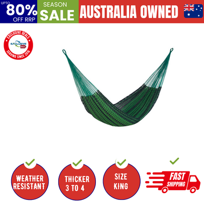 Outdoor Undercover Cotton Hammock King Size Jardin