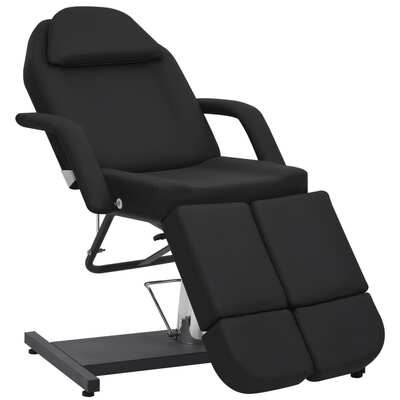 Sleek Black Beauty Treatment Chair for Professional Salons Comfort and Durability Combined