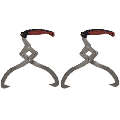 Log Tongs with TPR Handle-2 pcs