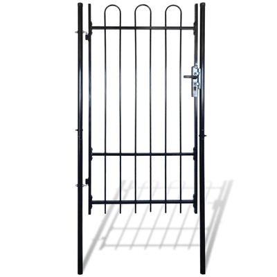 Fence Gate with Hoop Top Medium