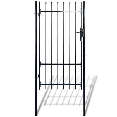 Fence Gate with Spear Top L