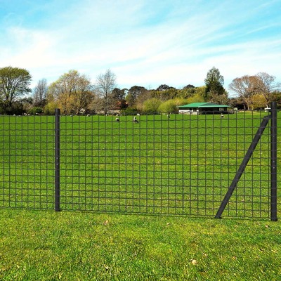 Euro Fence Steel - Grey