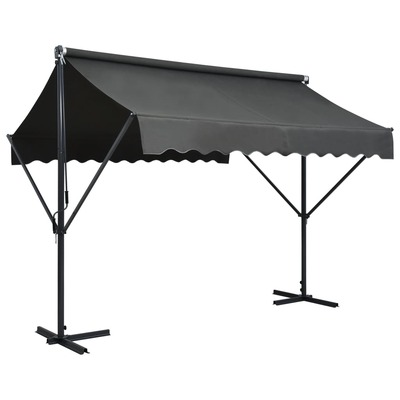 Free Standing Awning Anthracite S