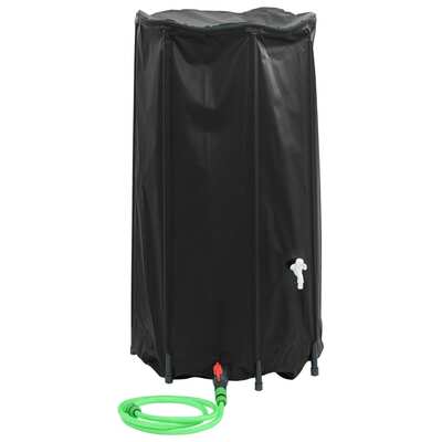 Water Tank with Tap Foldable 250 L PVC