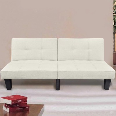 Sofa Bed Adjustable Beige