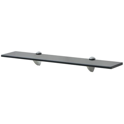 Floating Shelf  Glass Black