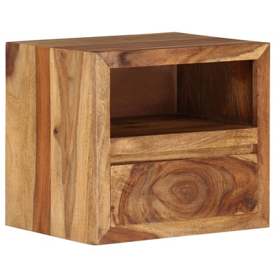 Bedside Table, Solid Sheesham Wood 