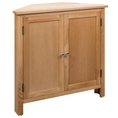 Corner Cabinet, Solid Oak Wood