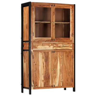 Highboard  Solid Acacia Wood