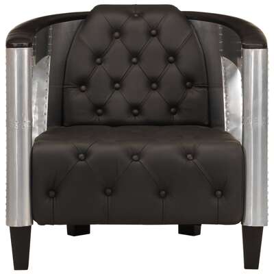 Elegance of the Black Aviator Armchair  A Stylish Addition to Modern Interiors