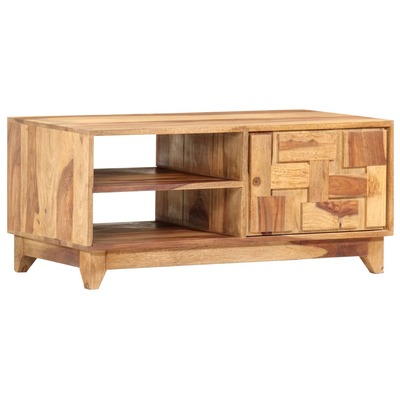 TV Cabinet 90x45x40 cm Solid Sheesham Wood