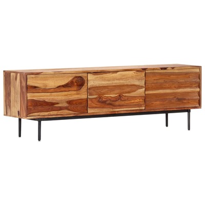 TV Cabinet 140x30x45 cm Solid Sheesham Wood