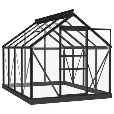 Greenhouse Replacement Frame Greenhouse Base Patio Anthracite Aluminium